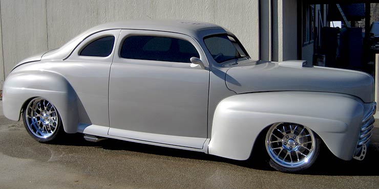 Completed 1947 Ford Custom Deluxe Coupe
