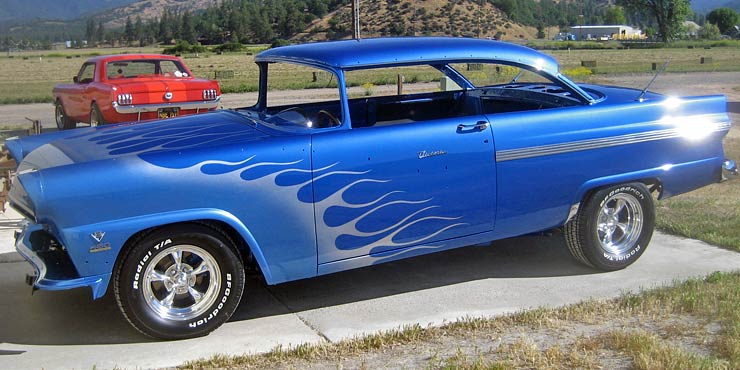 1956 Ford Victoria in progress