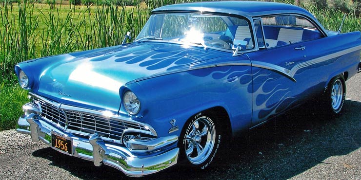 Completed 1956 Ford Victoria